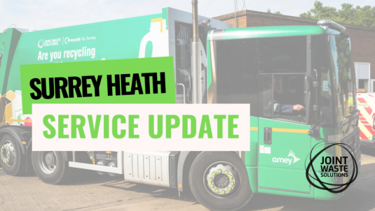 Surrey Heath Service Update - Joint Waste Solutions
