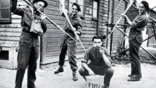 Four people from the Free French Forces 