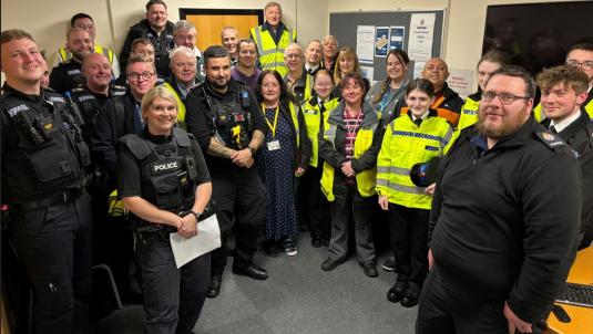 Police officers and Councillors