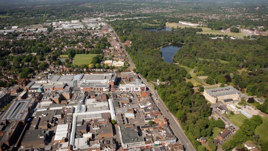 Camberley town centre