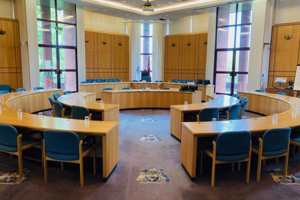 Council Chamber at Surrey Heath House