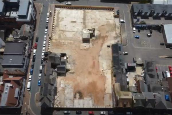 Cleared London Road Development site