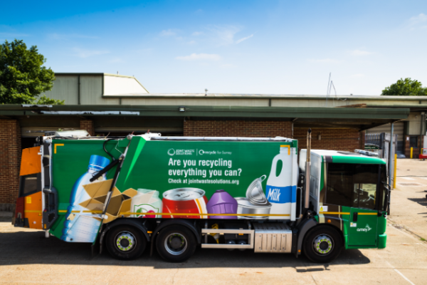 Recycling lorry