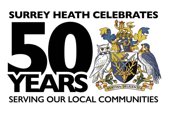 Surrey Heath celebrates 50 years serving our local communities