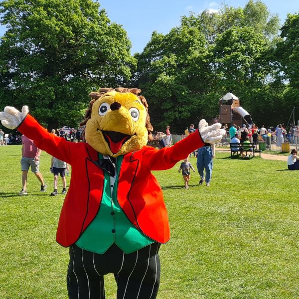 Surrey Heath Show Mascot - Spike the Hedgehog