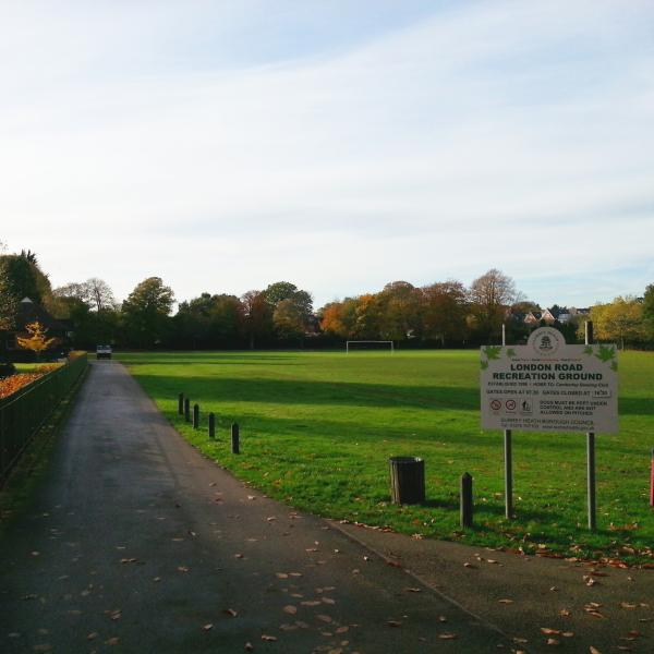 Photograph of London Road Recreation Ground