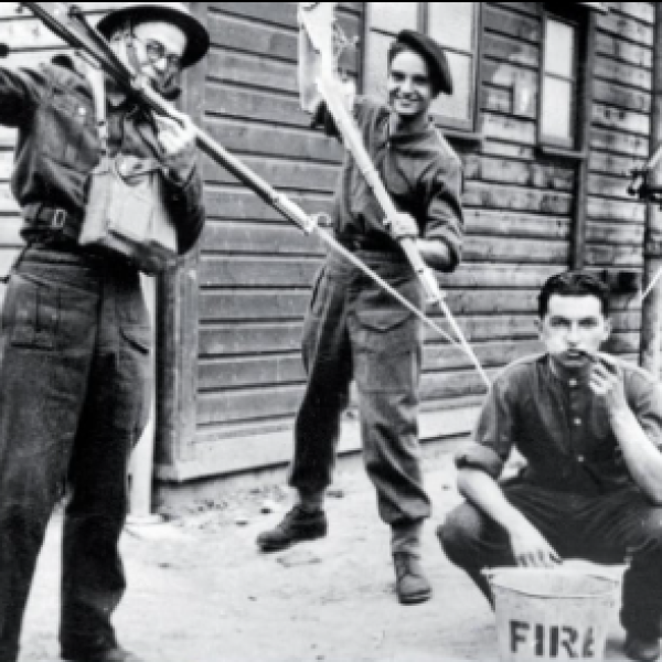 Four people from the Free French Forces 