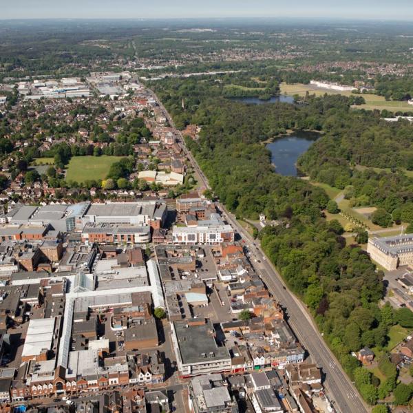 Camberley town centre