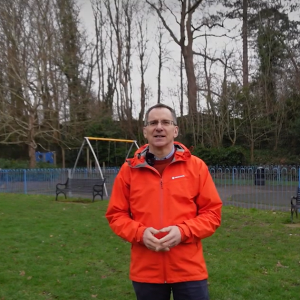 Leader of Surrey Heath Borough Council giving an update on the annual plan and Council Tax