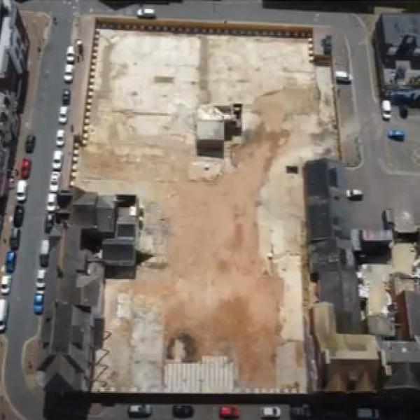 Cleared London Road Development site