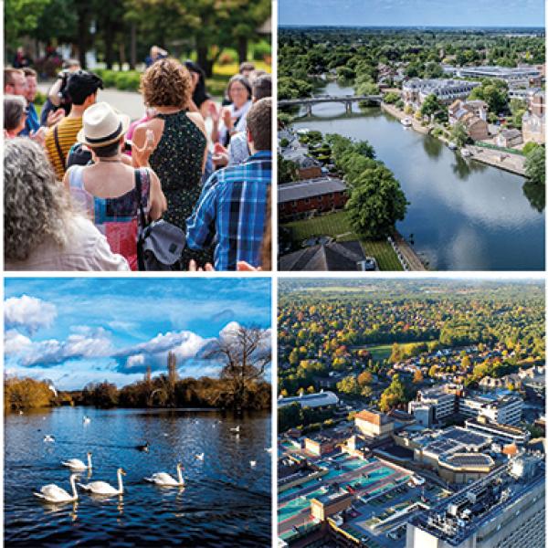 Landmarks from across East and West Surrey