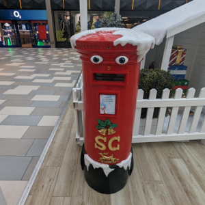 Santa's Grotto postbox at The Square